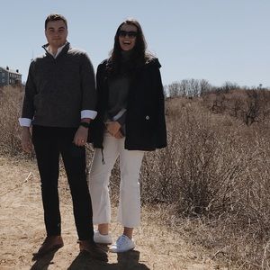 & Other Stories white flare jeans